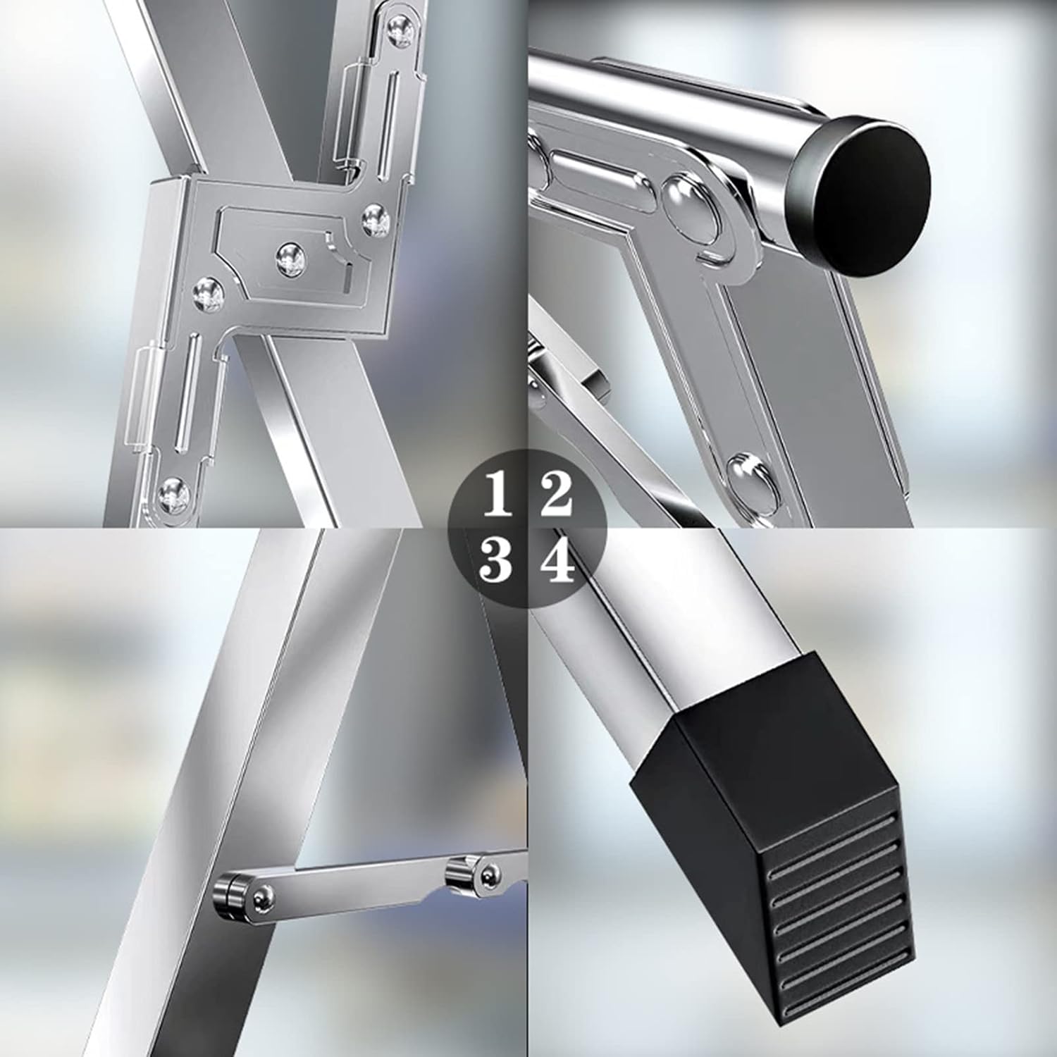 Clothes Drying Rack, Multiple Use Foldable Laundry Dryer Adjustable, Laundry Drying Rack Collapsible, Clothes Drying Rack Outdoor, for Indoor Outdoor (2.4m)