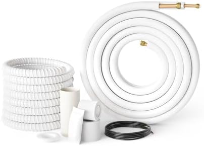 Cooper & Hunter 12,000 BTU Single Zone Floor Mounted Console Mini Split Air Conditioner & Heat Pump – 24.6 SEER2 – 16FT Installation Kit – 230V