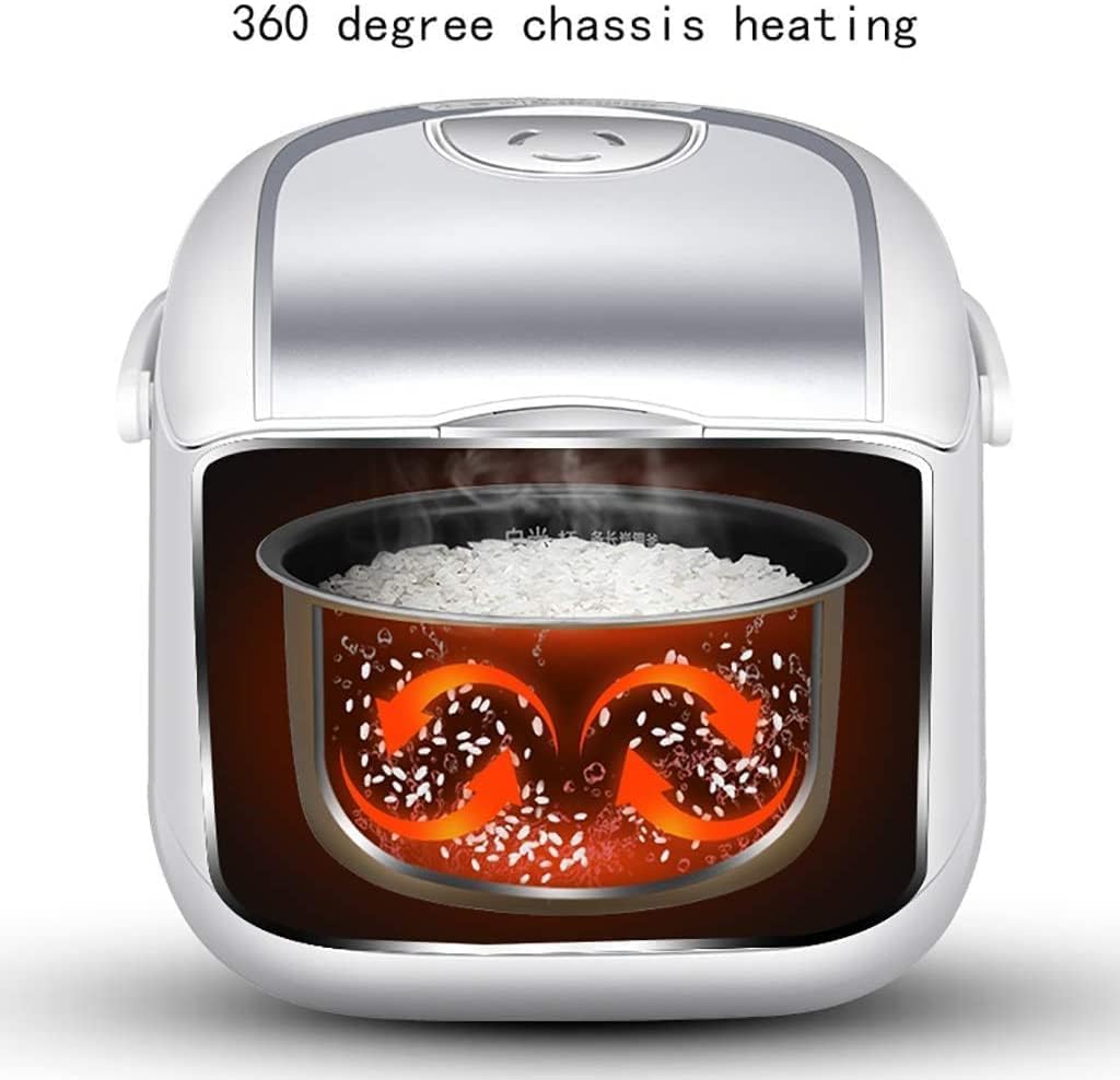 Rice Cooker, 24 Hours Appointment, Household 2L-400W, Smart Insulation, Multi-function Small Appliances, Suitable For 2-4 People