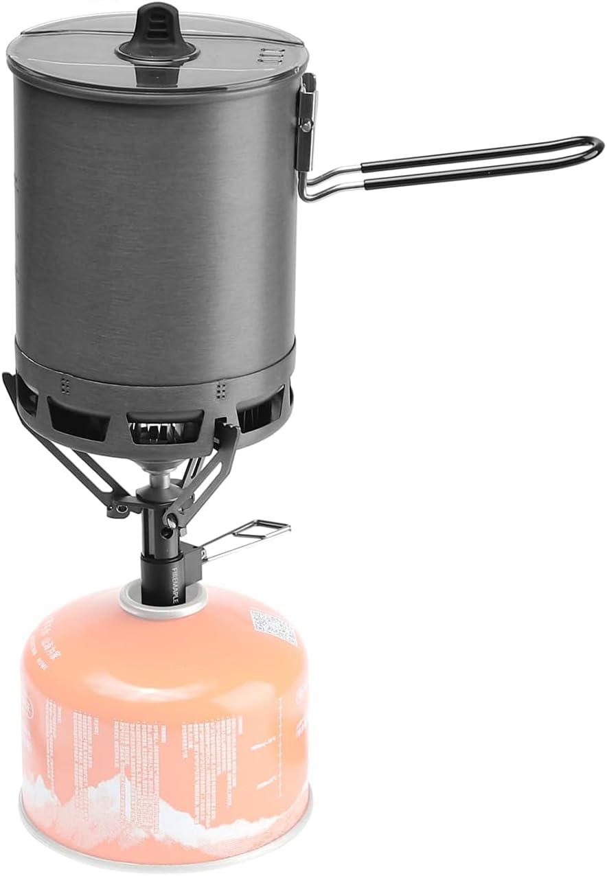 Fire-Maple Petrel Quickboil Pro Ultralight Cooking System – Compact & Fast-Boiling Backpacking Stove Pot Set, Ideal for Hiking, Solo Camping, Travelling, Hunting Trips, etc