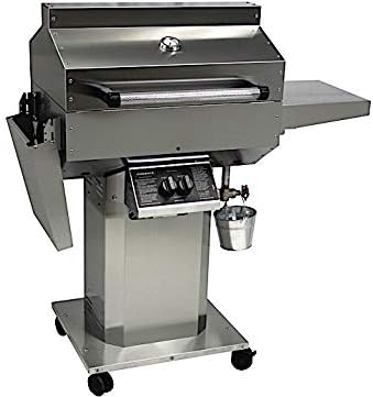 Phoenix SDRIVDDP SS Riveted Grill Head on Pedestal Cart - LP