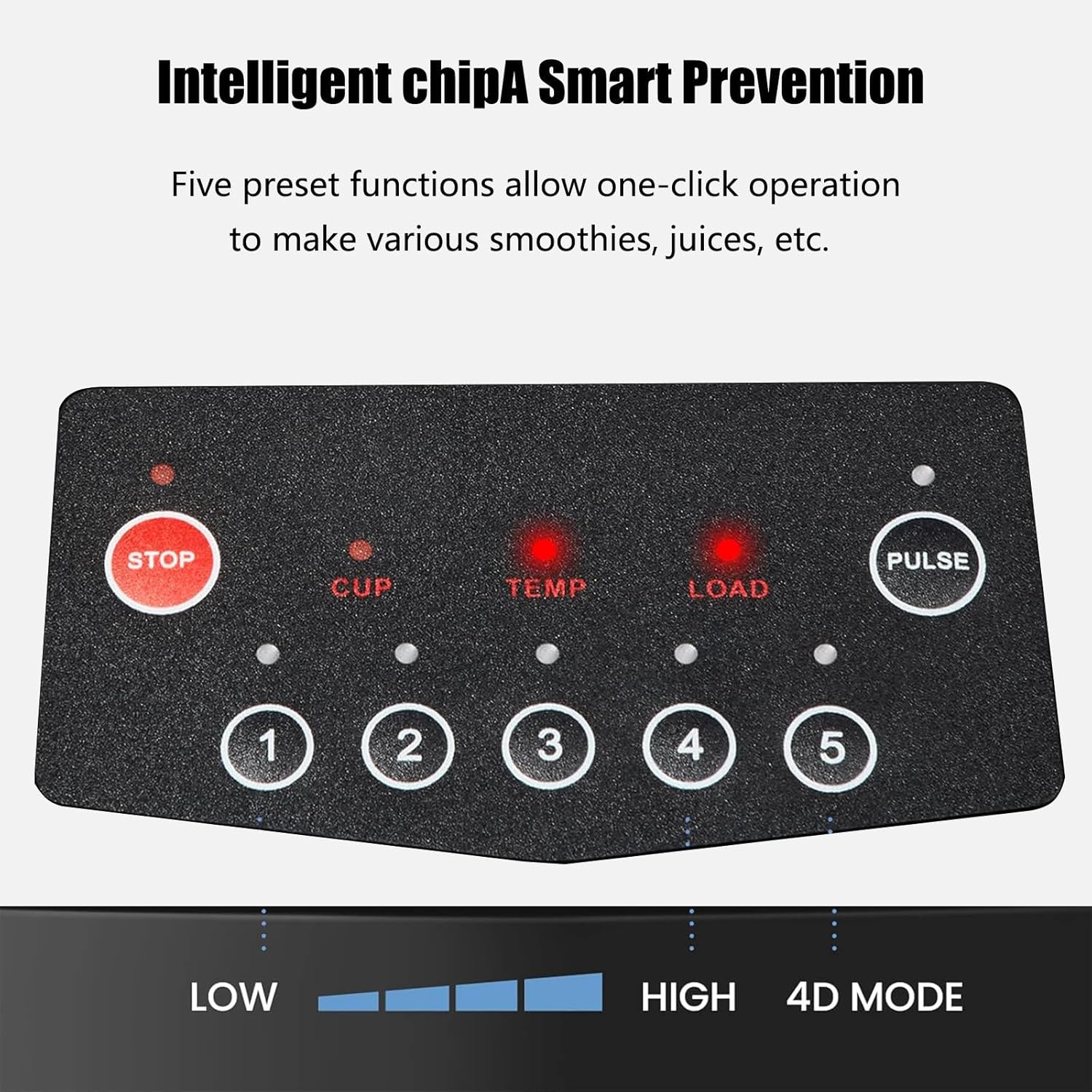 Smoothie Maker Blender,Quiet Commercial Blender with Soundproof Shield,Removable Shield,2000W Watte,67 Oz Capacity,Self-Cleaning 4D Blades for Ice Crushing,Smoothies and Puree