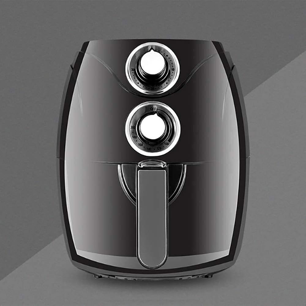 N/A 2.5L Air Fryer Household Oil-free Timer & Temperature Control Oil-Free Non Stick Fry Basket Dishwasher Safe Parts(D)