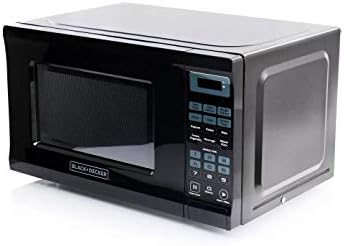 Black & Decker EM720CPI-PMB 700-watt Microwave, 0.7 Cubic Feet, Black