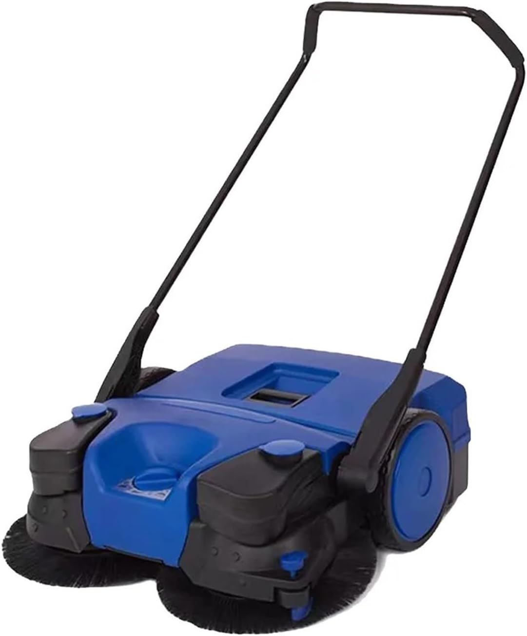 CAARLA Push Sweeper K2 Walk Behind Manual Push Street Road Leaf Sweeper Parking Lot Floor Sweeper