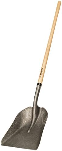 Truper 33114 Tru Pro Eastern Pattern Steel Scoop, Long Handle, 48-Inch