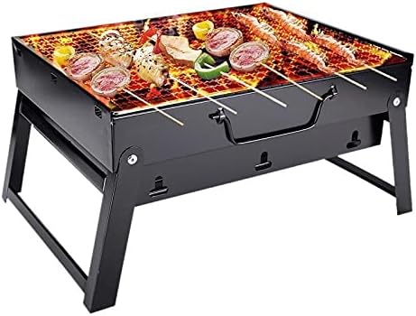 Garden Outdoor Kitchen Grill Portable BBQ Grill Outdoor Supplies Burning Grill Medium Portable BBQ