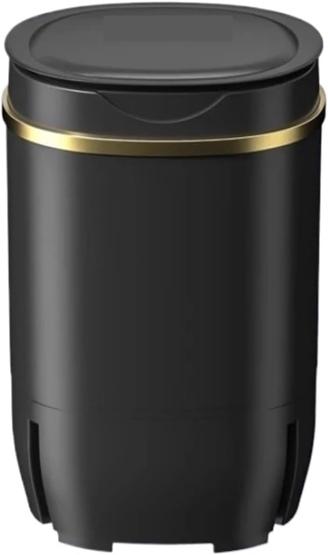 Mini Small Washing Machine Special For Socks And Underwear Semi-automatic Washing And Draining Washing Machine,for Travel,Camping, RV & Dorms(Black)