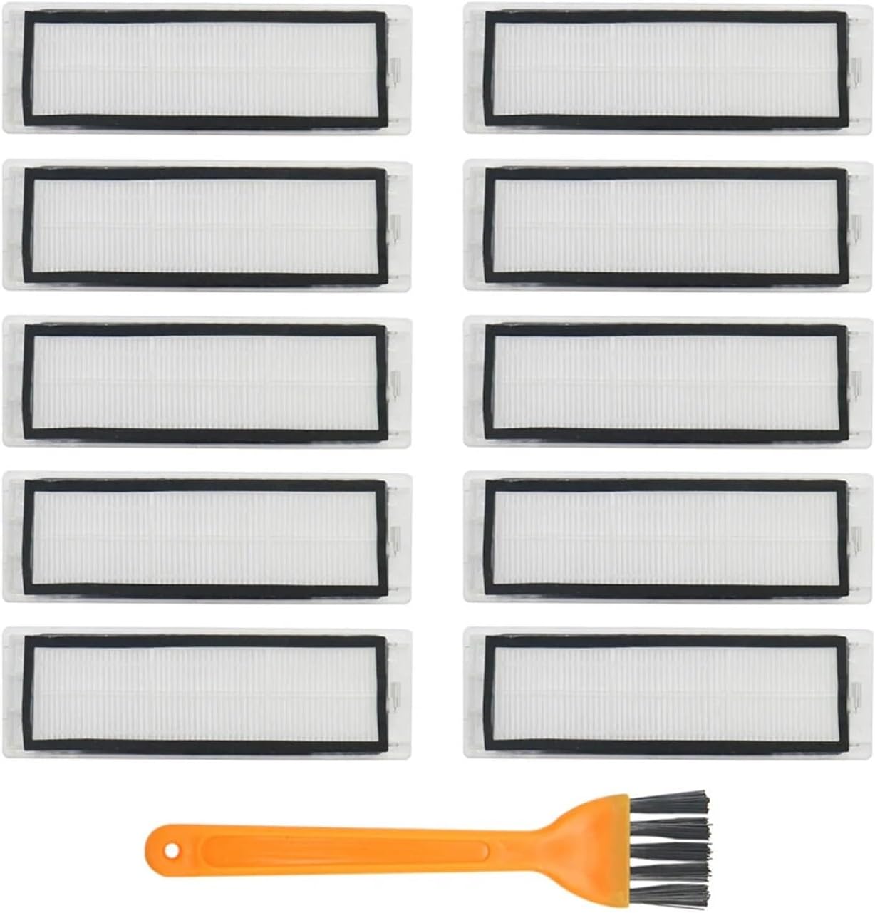 Vacuum Cleaner Side Brush Side Brush Compatible for Xiaomi MI, Robot Vacuum Compatible for Roborock, S50 S51 Vacuum Cleaner Parts Accessories(Orange)