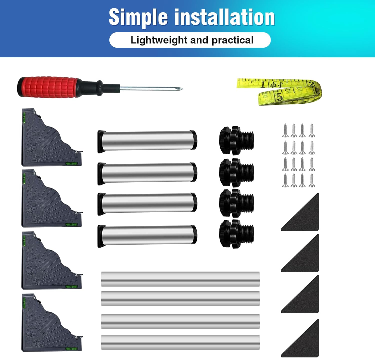 Mini Fridge Stand, 4 Strong Feet Laundry Stand Base Multi-Functional Adjustable Base Tray Anti-Vibration for Refrigerator Washing Machine Dryer Dishwasher AC, 9.4