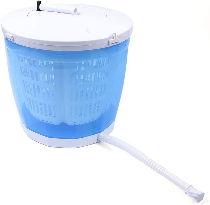 Washing Machine 2 in 1 Hand-Operated Mini Compact Traveling Outdoor Compact Washer Spin Dryer for Dorms, Apartments, Camping Travelling Outdoor