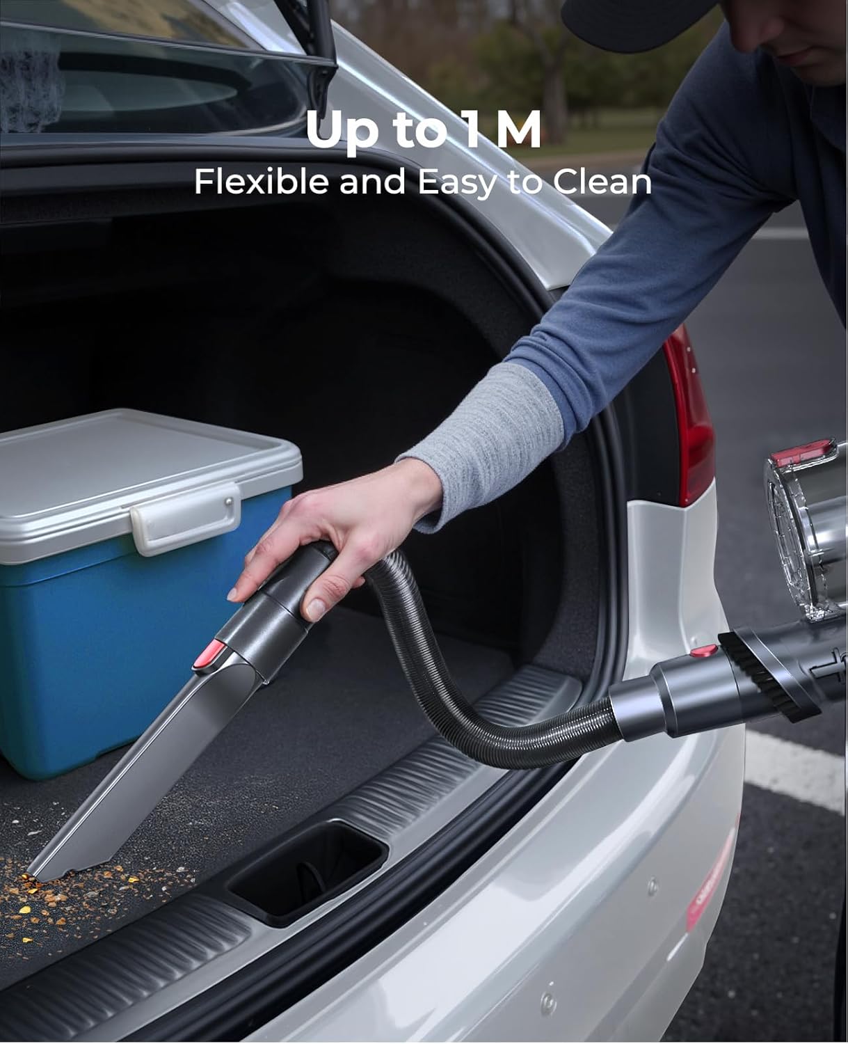 Cordless Vacuum Cleaner 600W/50Kpa, Stick Vacuum Cleaners 65 Mins Max Runtime with Charging Dock, Self-Standing Handheld Vacuum with Touch Display, 6-in-1 Vacuum Cleaner for Carpet/Hard Floor/Pet Hair