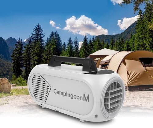 campingM portable air conditioner Convenient for outdoor activities 18.5x7.5x9.5inch 100-240V~, 50/60Hz, 2.5A