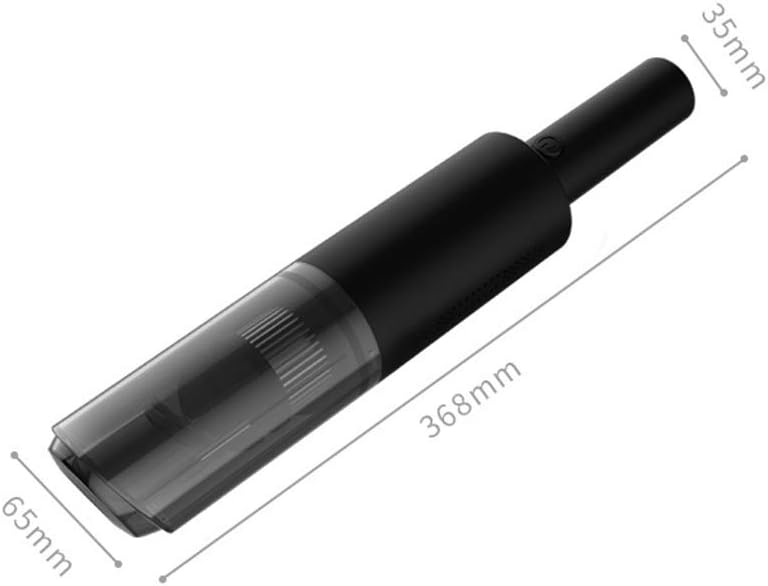 Car Vacuum Cleaner 120W 6KPa Portable Handheld Vacuum Cleaner with Cleaner HEPA Filter, Handheld Vacuum Cordless for Animal Hair,Black (Black)
