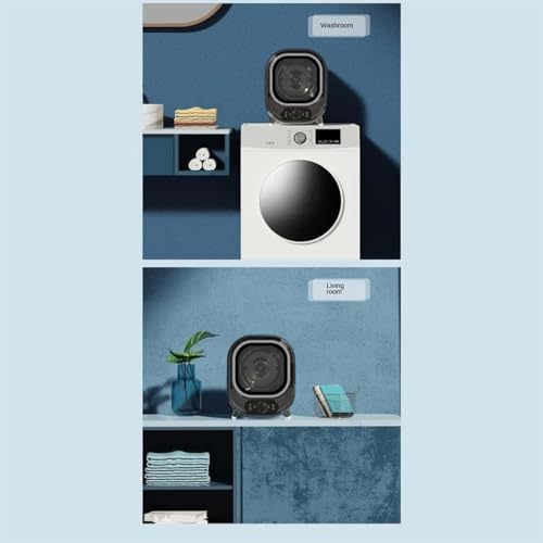 Compact Portable Mini Condenser Dryer - Quick Drying, Energy Efficient Laundry Solution for Small Spaces, Ideal for Apartments, Dorms & RVs