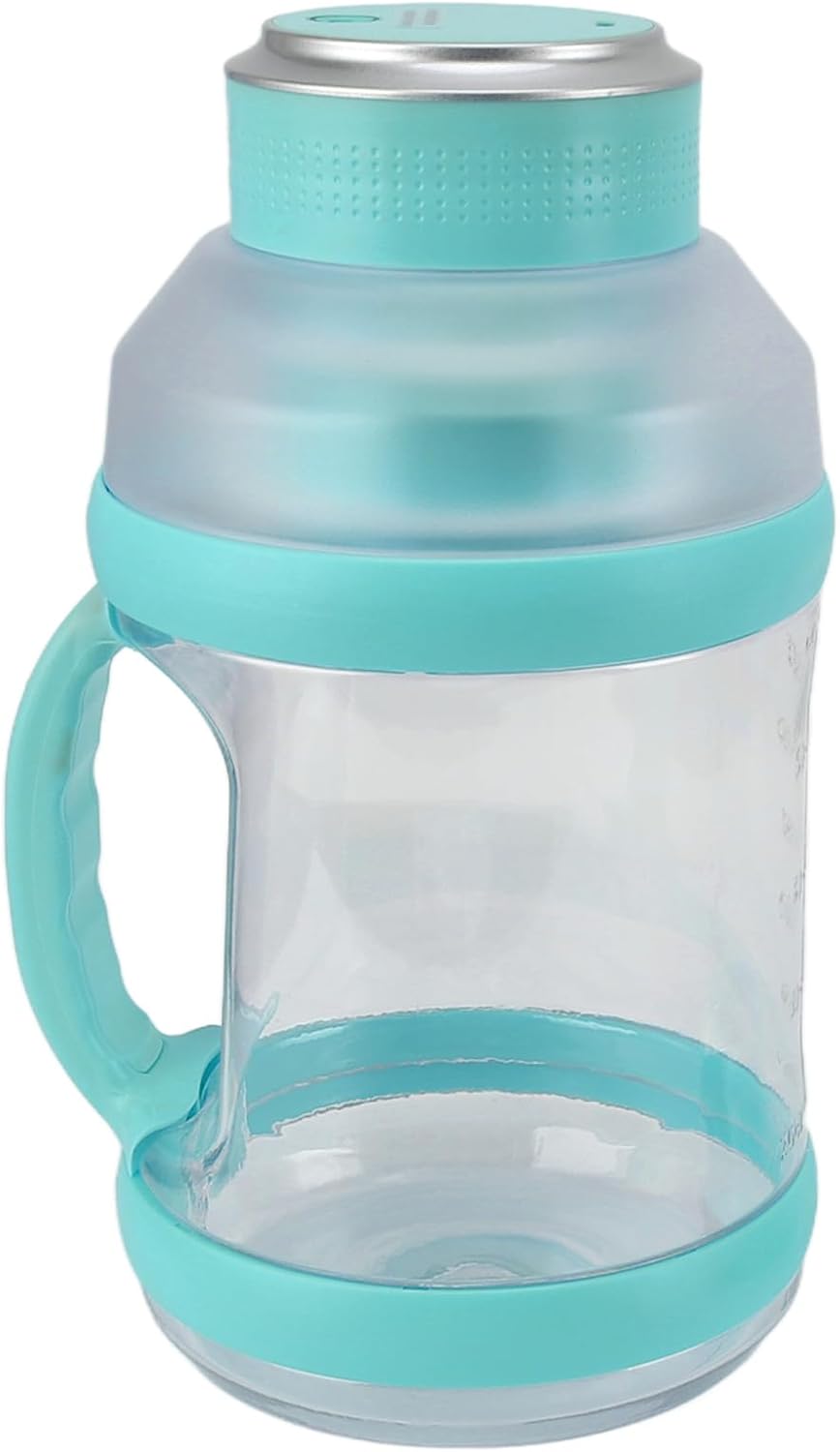 Yoidesu Sport Portable Blender, 2L for Shakes and Smoothies, 18000rpm 4000mAh USB Rechargeable Blender with 6 Blade for Kitchen Outdoor (Turquoise), YoidesuDKRG5APUHQ-14