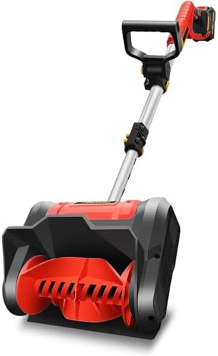 24V Cordless Snow Shovel 13 Inch Kit, 24V 4Ah Battery