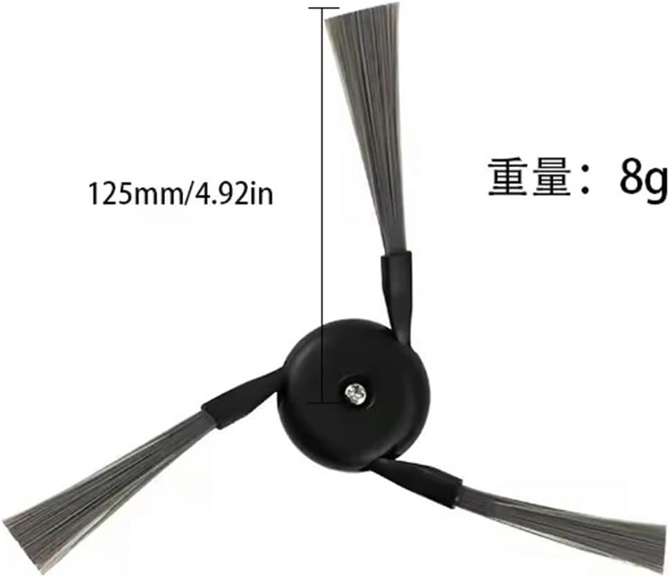 Compatible with Dreame L40 Ultra / X40 Ultra Robot Vacuum Accessories Dust Bags Mop Main Side Brushes Cloths HEPA Filters Spare Parts(Gold)