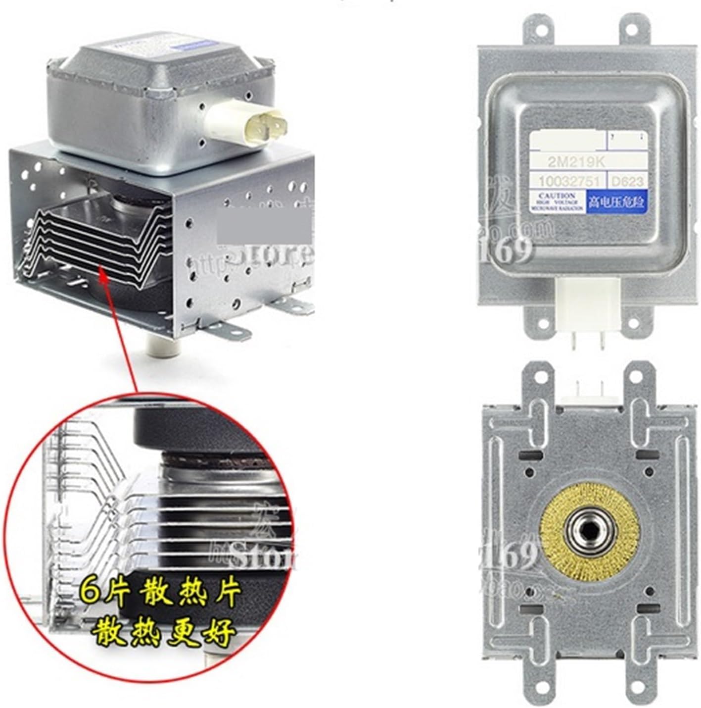 Microwave Oven Magnetron 2M219K (Four holes) For Microwave Oven Parts