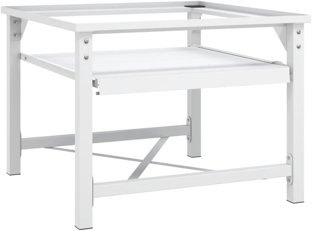 Double Washing and Drying Machine Pedestal White,Home & Garden,Household Appliance Accessories,Laundry Appliance Accessories,Washer & Dryer Accessories,337042