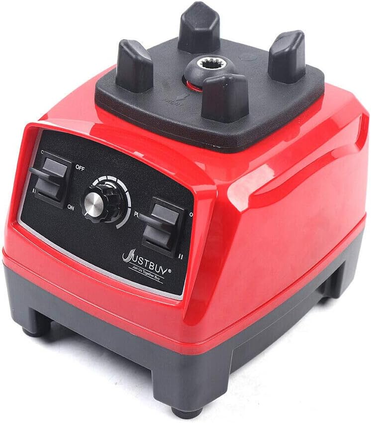 Blender Professional Countertop Blender, 2200W High Speed Smoothie Blender for Shakes and Smoothies, High Power Blender 2L Cups commercial blender, Smoothie Maker (Red)