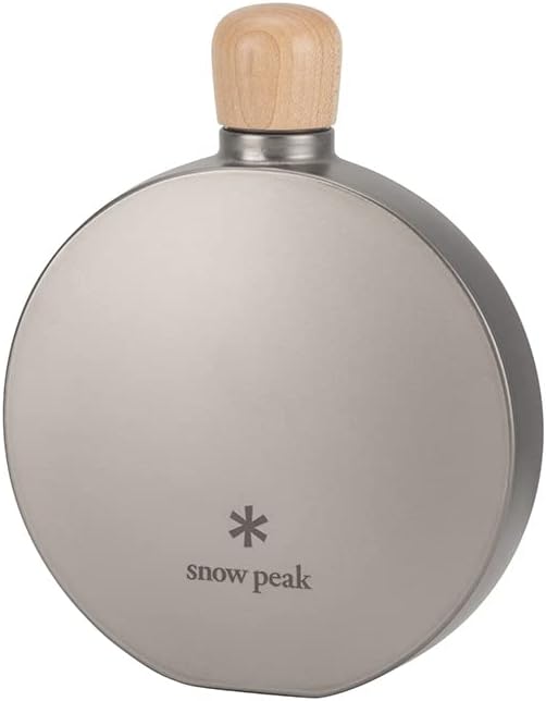 Snow Peak 5.0 Ounce Titanium Flask