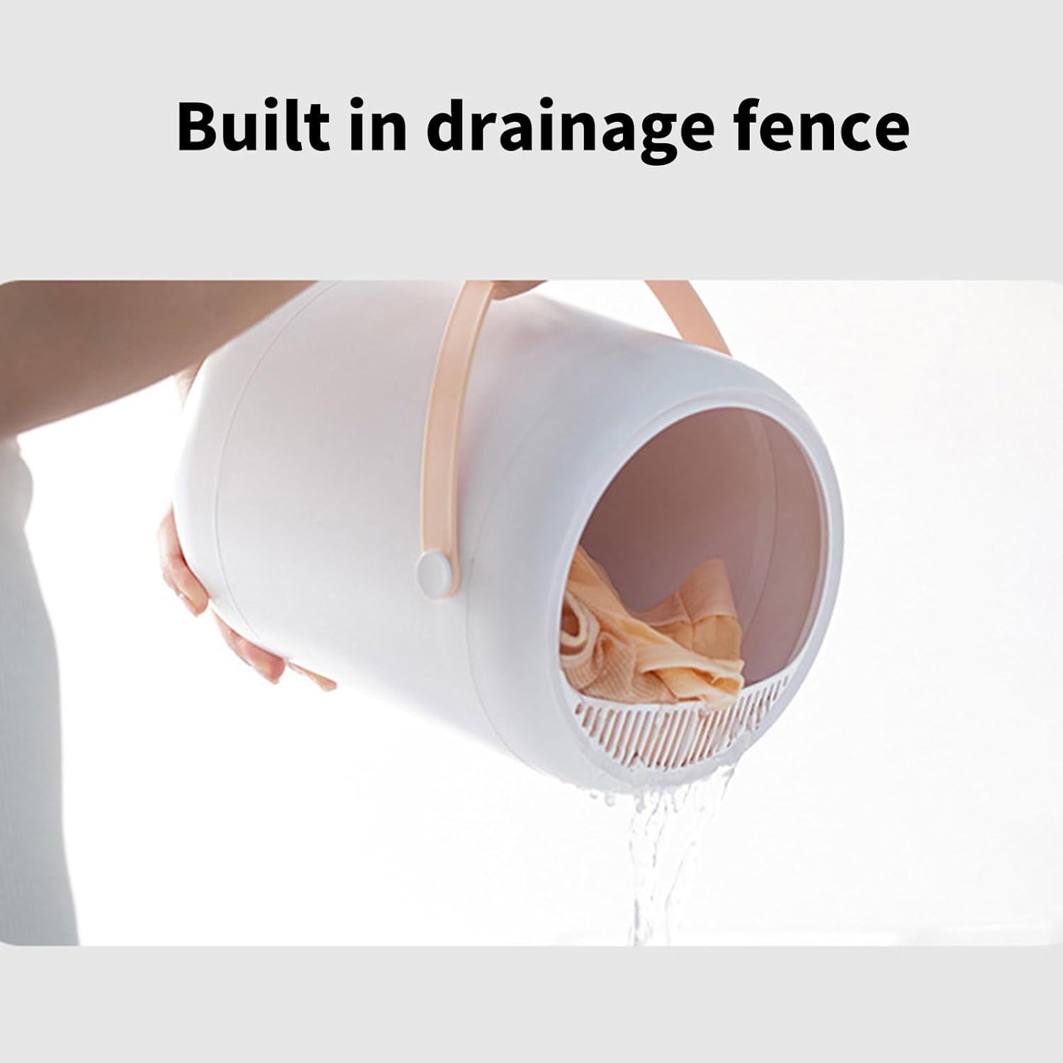 Portable Foldable Washing Machine 2.8L Capacity Quiet Washer Efficient Machine Camping