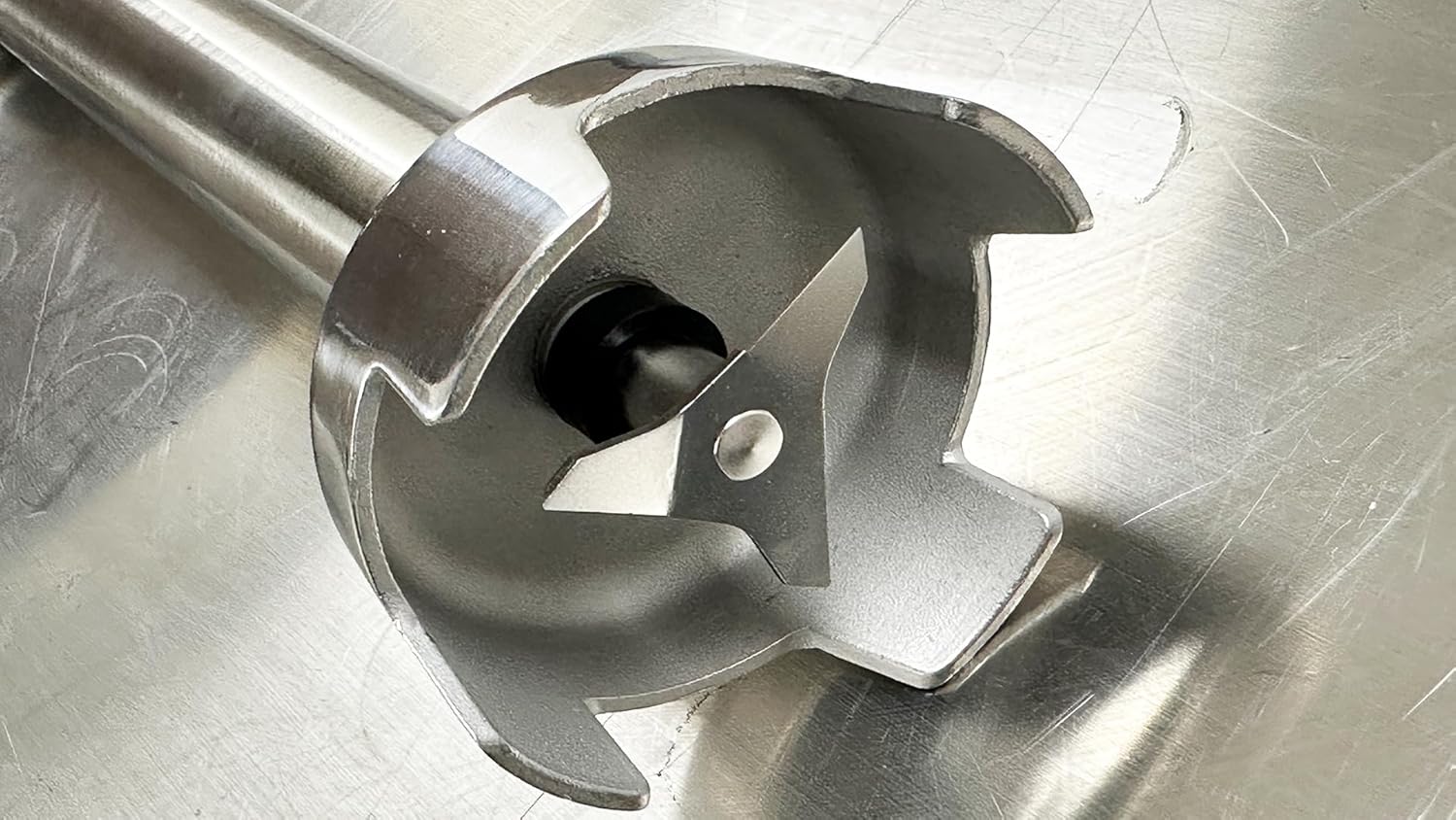 Commercial Immersion Blender, 19.7-Inch Shaft, 16000 RPM, ETL Listed 500w+500mm