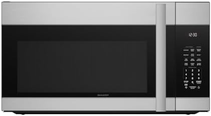 SHARP SMO1754JS Over the Range Microwave Oven with 13.6