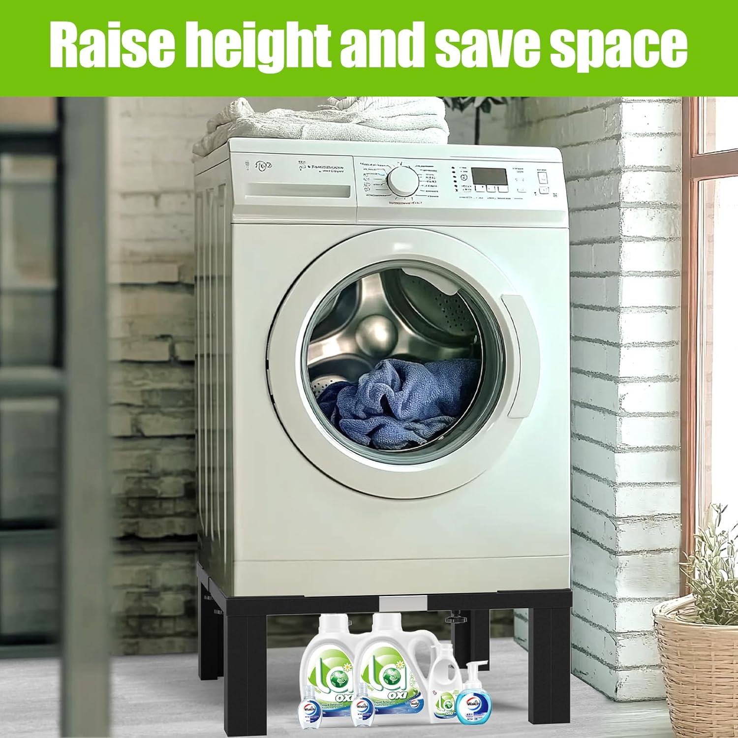 Chinchilla Heavy duty Stainless steel Laundry Pedestal ,12