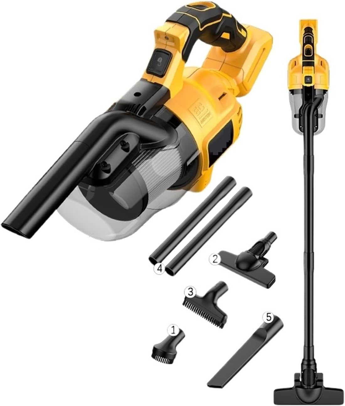 Cordless Handheld Vacuum Cleaner with Brush Rechargeable Cleaning Too，Compatible for Floor/Carpet