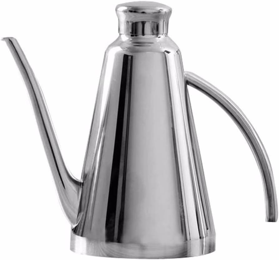 Stainless Steel Oil Vinegar Batcher Can Bottle Pot Kitchen Accessories Cooking Tools 500ml Storage Bottles