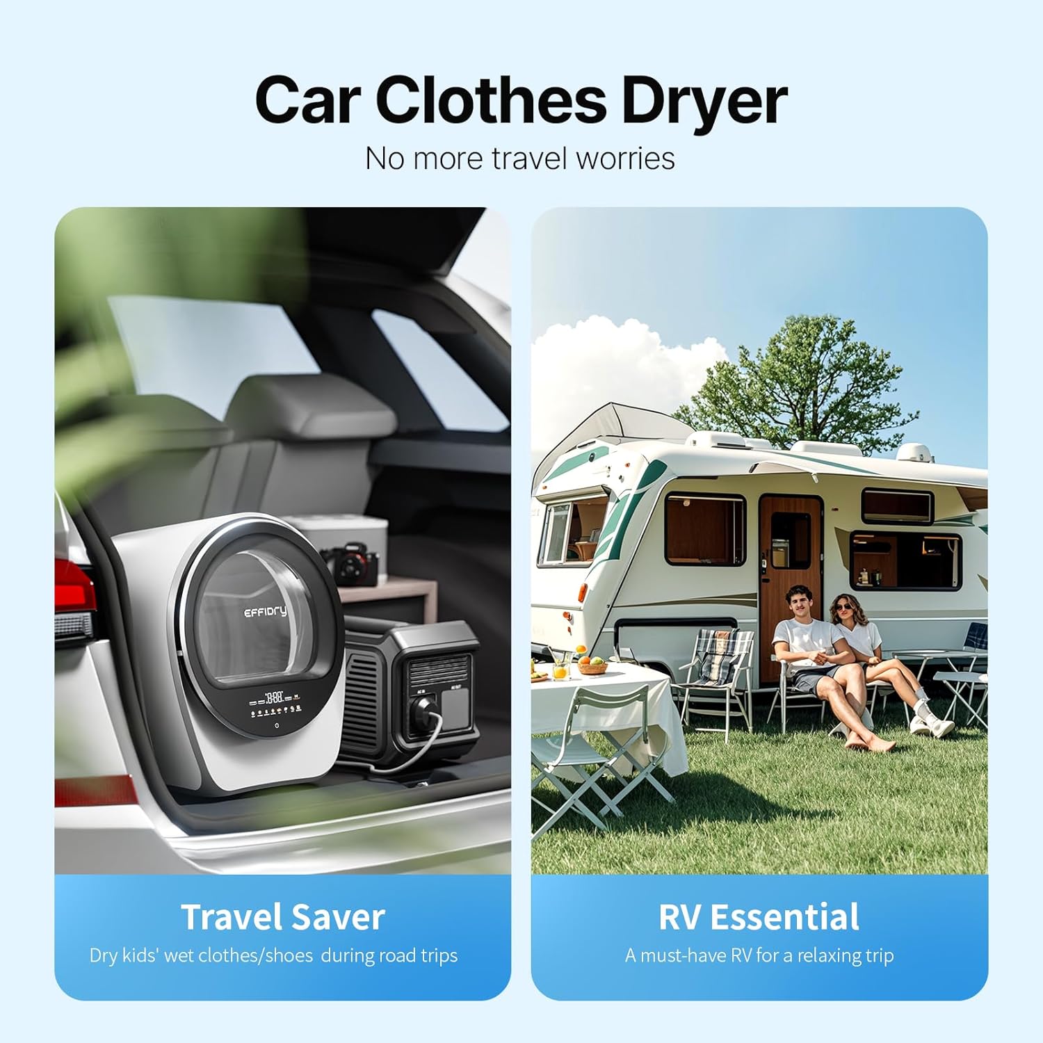 S3 Compact Clothes Dryer,1 cu.ft Capacity,110V 1050W Portable Dryer Machine with Stainless Steel Drum,8 Drying Mode for Small Spaces,Apartments,dorm Mini electric secadora portatil de ropa