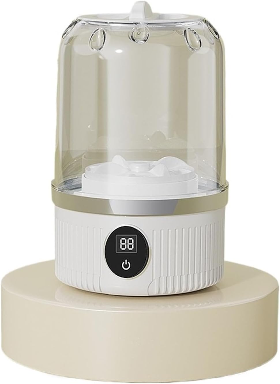 Portable Washing Machine, Clothes Washer Portable Dehydratable Laundry Washer Travel Cordless Underwear Washing Machine Outdoor Cleaning Bucket,for Apartments, Homes, and Dorms