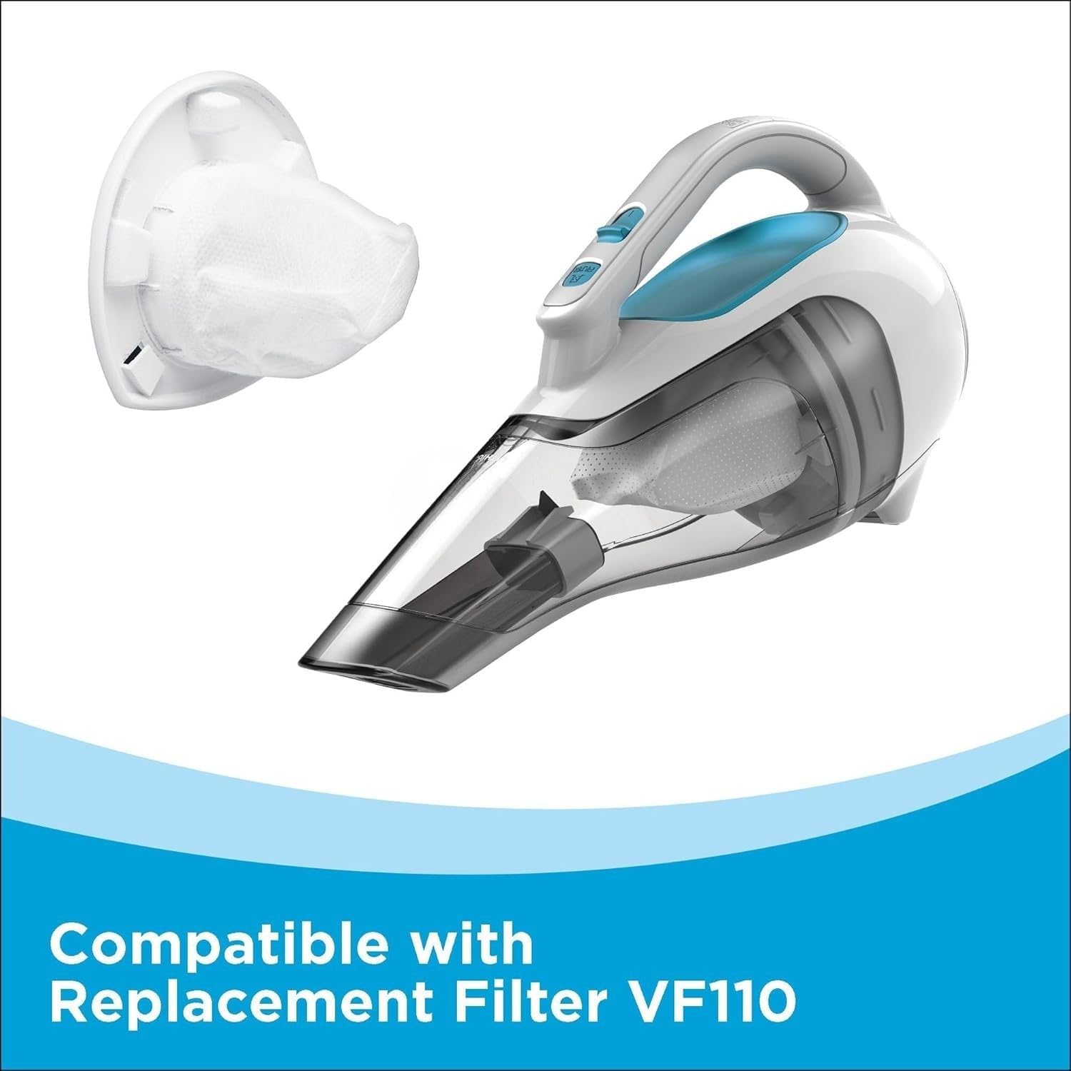 BLACKY DECKERR dust Buster Cordless Handheld Vacuum, Portable Vacuum for Car and Home Rechargeable, Powerful Suction, Wide Mouth