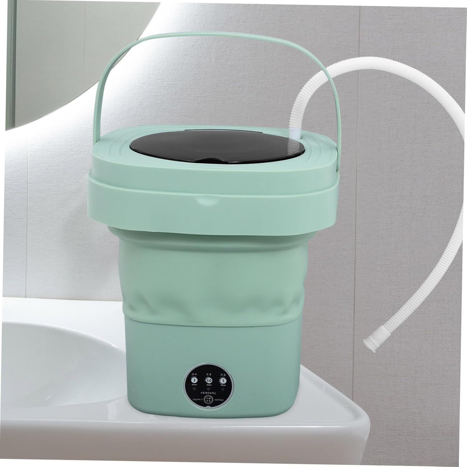 Portable Mini Washing Machine Washer Dryer for Home and Travel Compact Design Multiple Washing Modes and Easy Storage