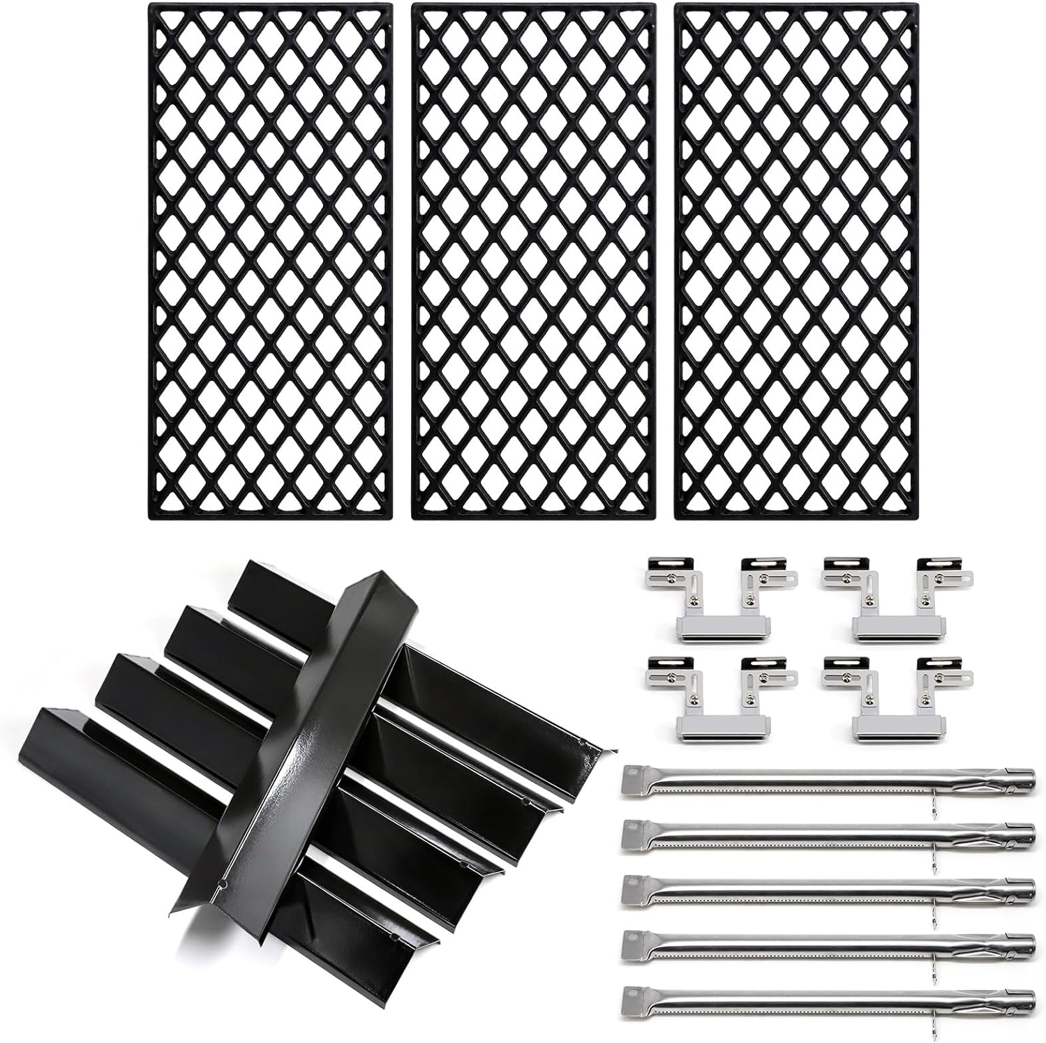 Adviace Replacement Parts for Members Mark GR2210601-MM-00 5 Burner Grill, GR2210601-MM-00 Grill Parts, GR2210601-MM-00 Grill Grate & Burner & Carryover Tube Crossover & Heat Shields