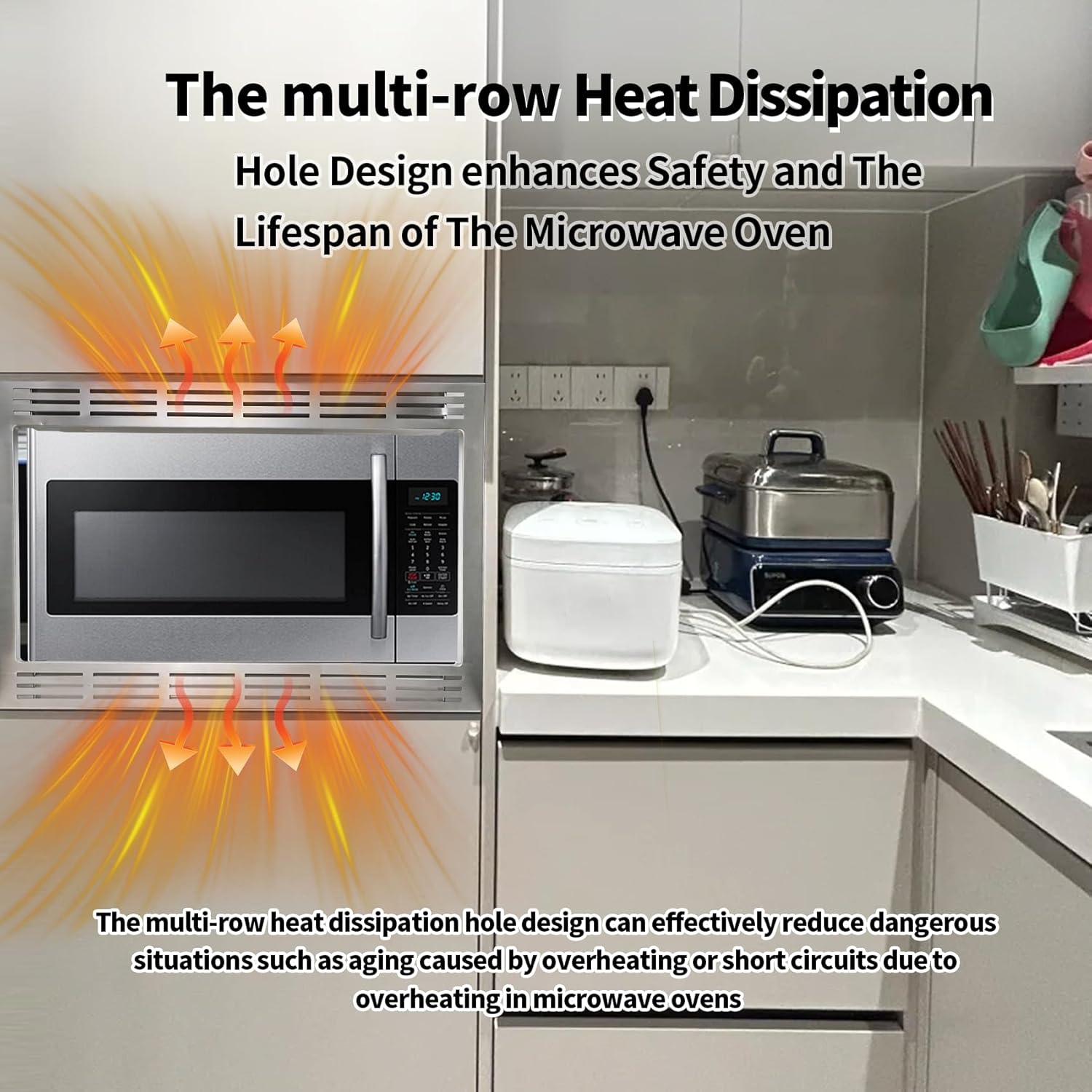 NN-TK922SS 27-inch Microwave Trim Kit, 27-Inch Stainless Steel Microwave Trim Kit - Compatible with 2.2 Cu Ft Built-in Microwaves, Trim Kit for Microwave