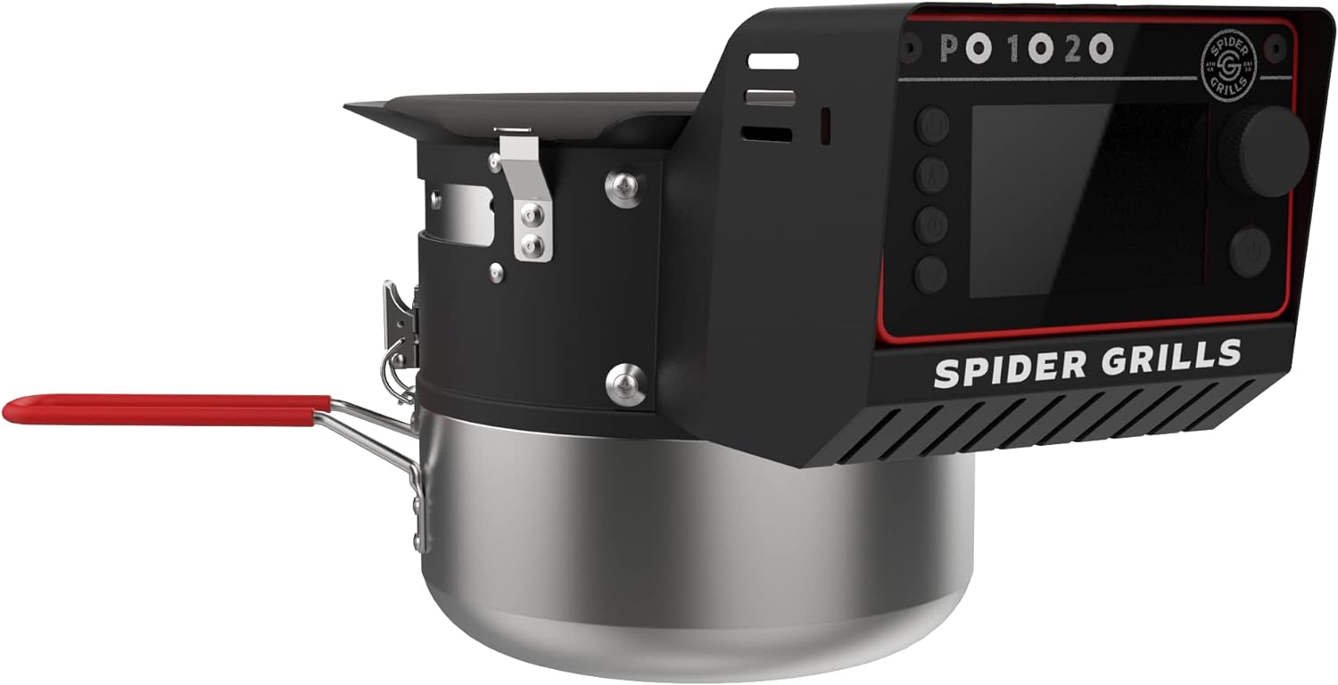 Spider Grills Venom Fan-Powered Temperature Controller with Wi-Fi Bluetooth and App Control for Weber Kettle Grills