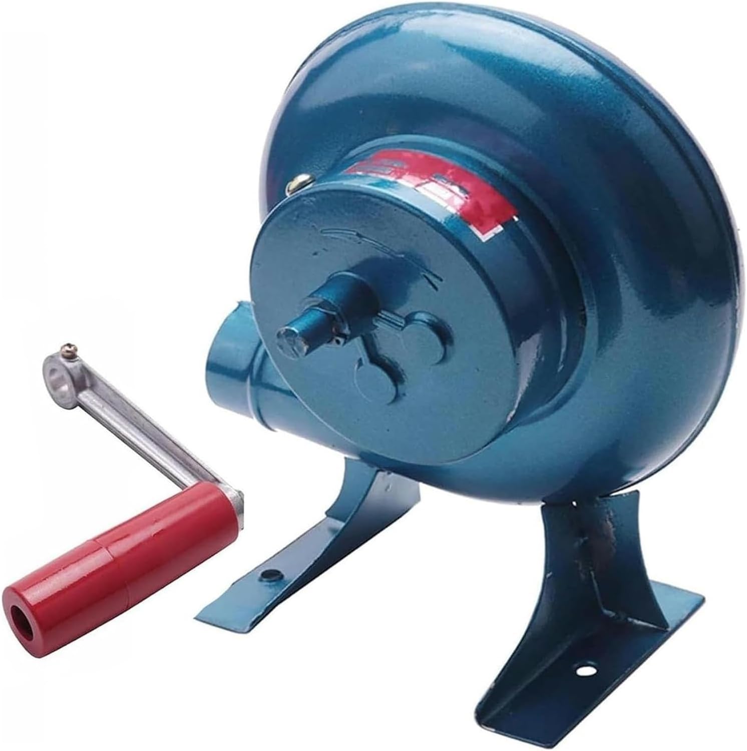 Hand Crank Blacksmith Forge Blower, For Outdoor Picnic Camping Cooking Lighter Tools(350W)