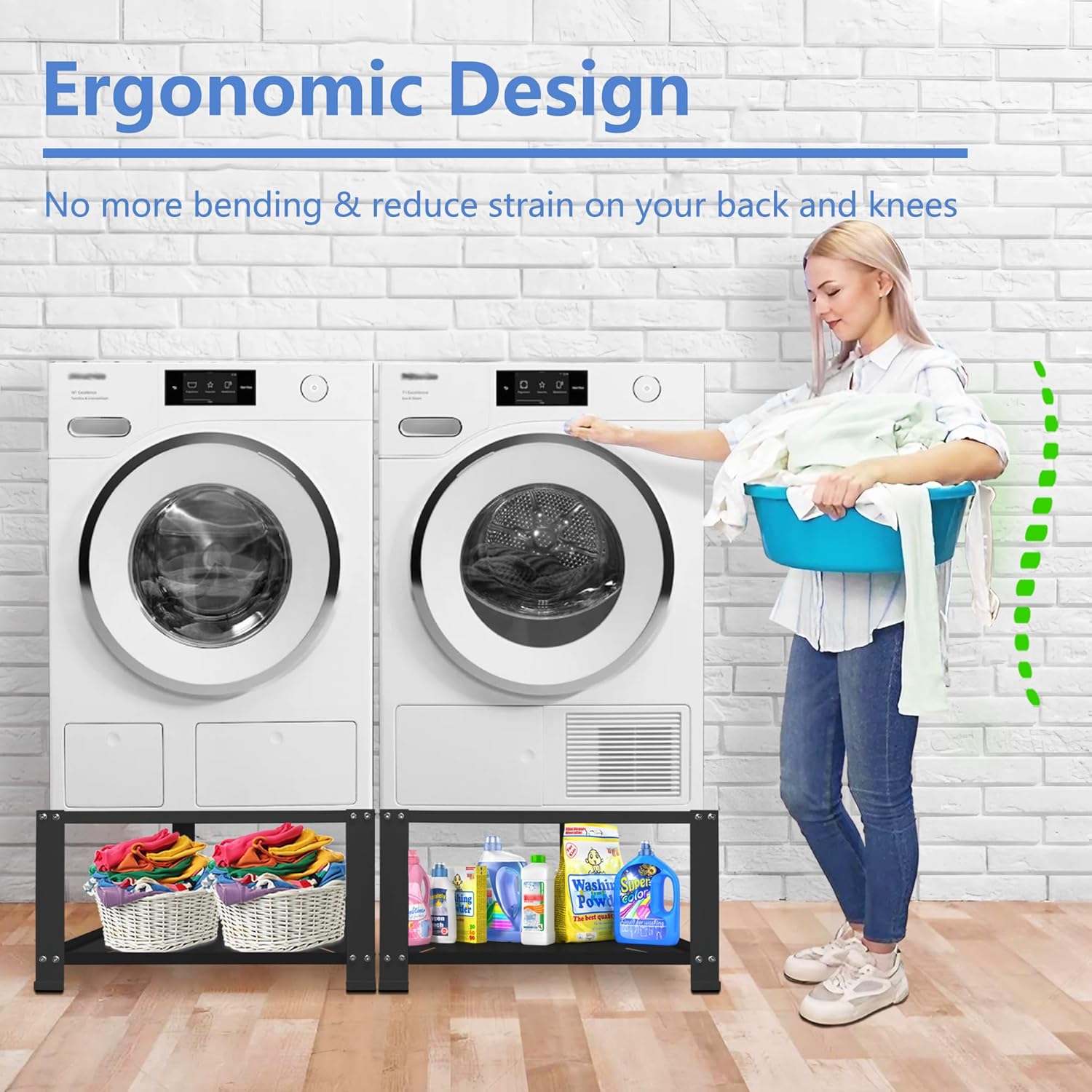 Royxen Laundry Pedestal 16