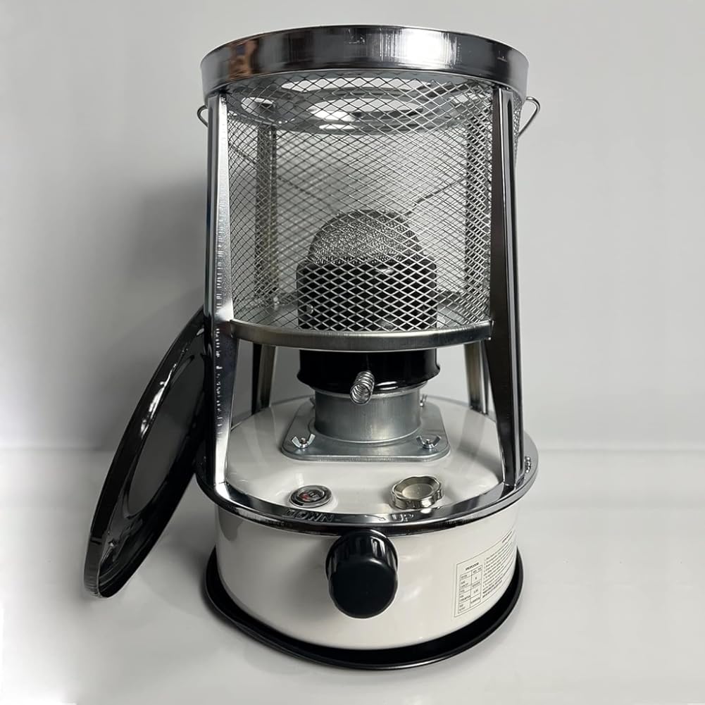 Kerosene Stove Heater With Cooking System Space Heater Stainless Steel Camp Heater Glass Burner Kerosene Heater For Indoor Outdoor