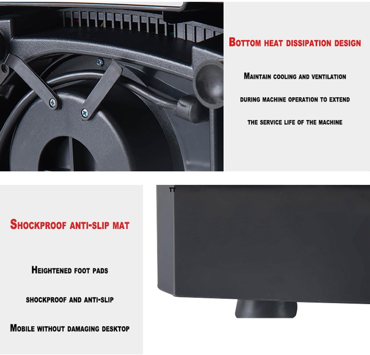 Commercial Fruit Juice Smoothie Maker, 2600W Professional Countertop Blender, 1.8L Soundproof Blender, with Shield Quiet Sound Enclosure, for Restaurants, Hotels, Snack Bars