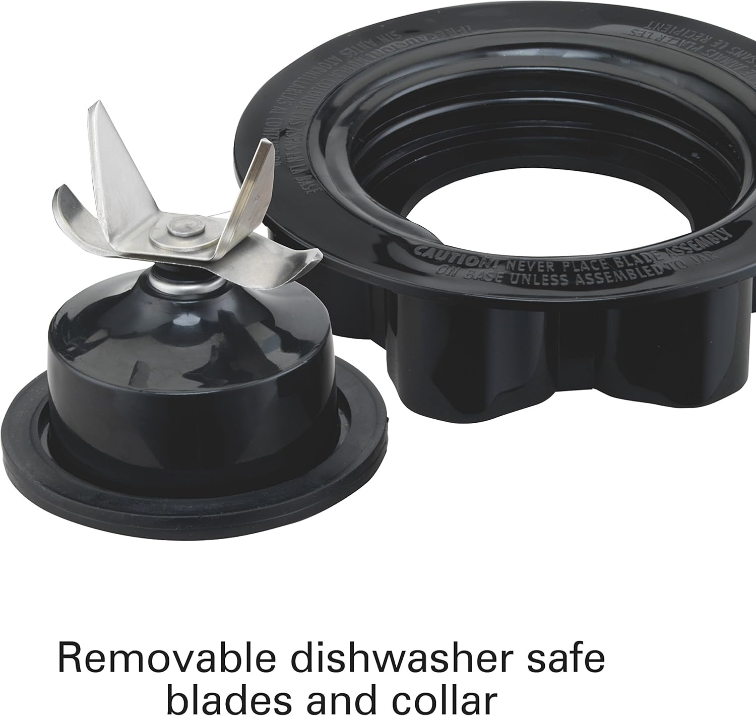 Hamilton Beach Smoothie Smart Blender with 5 Functions & 40oz Glass Jar for Shakes and Smoothies, Black (56207)