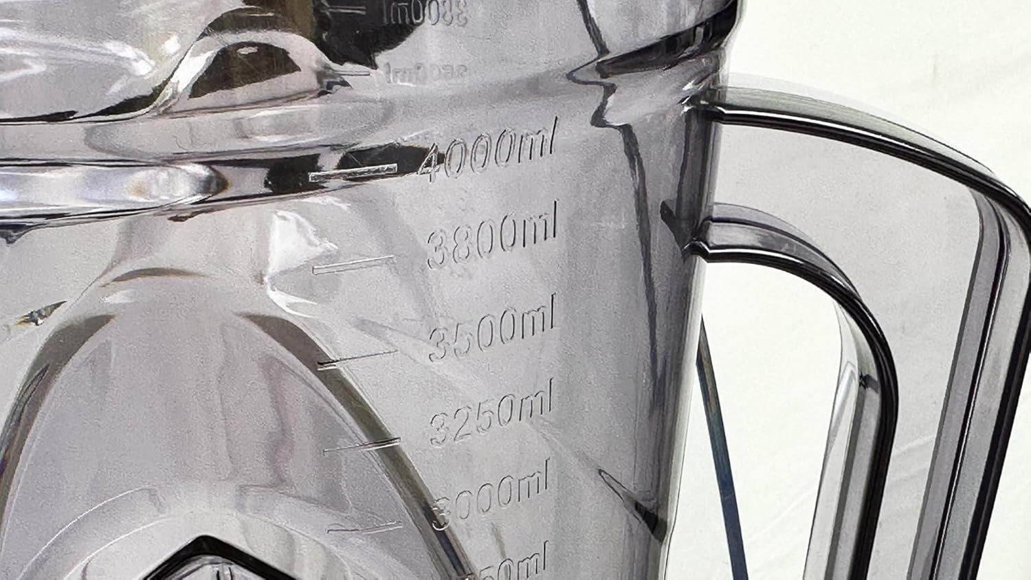 Professional Soundproof Blender, 4000ml Jar, 1400W Motor, 8 Function Settings with LED Display, Black HS-213 ETL