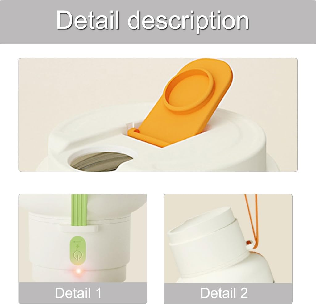 Upgraded Multifunctional Portable Juicer Cup 850ml Large Capacity Portable Juicer Blenders Fruit Mixer Machine