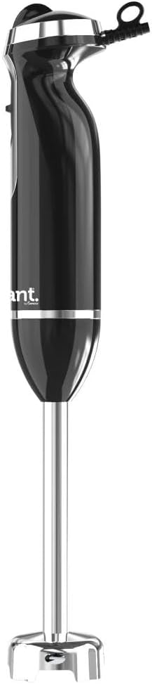 Courant Immersion Hand Blender with Stainless Steel Shaft, Variable Speed Control, Whisk Attachment, and 20 oz Measuring Cup