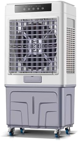 Evaporative Air Cooler, Portable Air Conditioner with Quiet 3 Wind Speeds, Personal Swamp Cooler for Room Office Factory