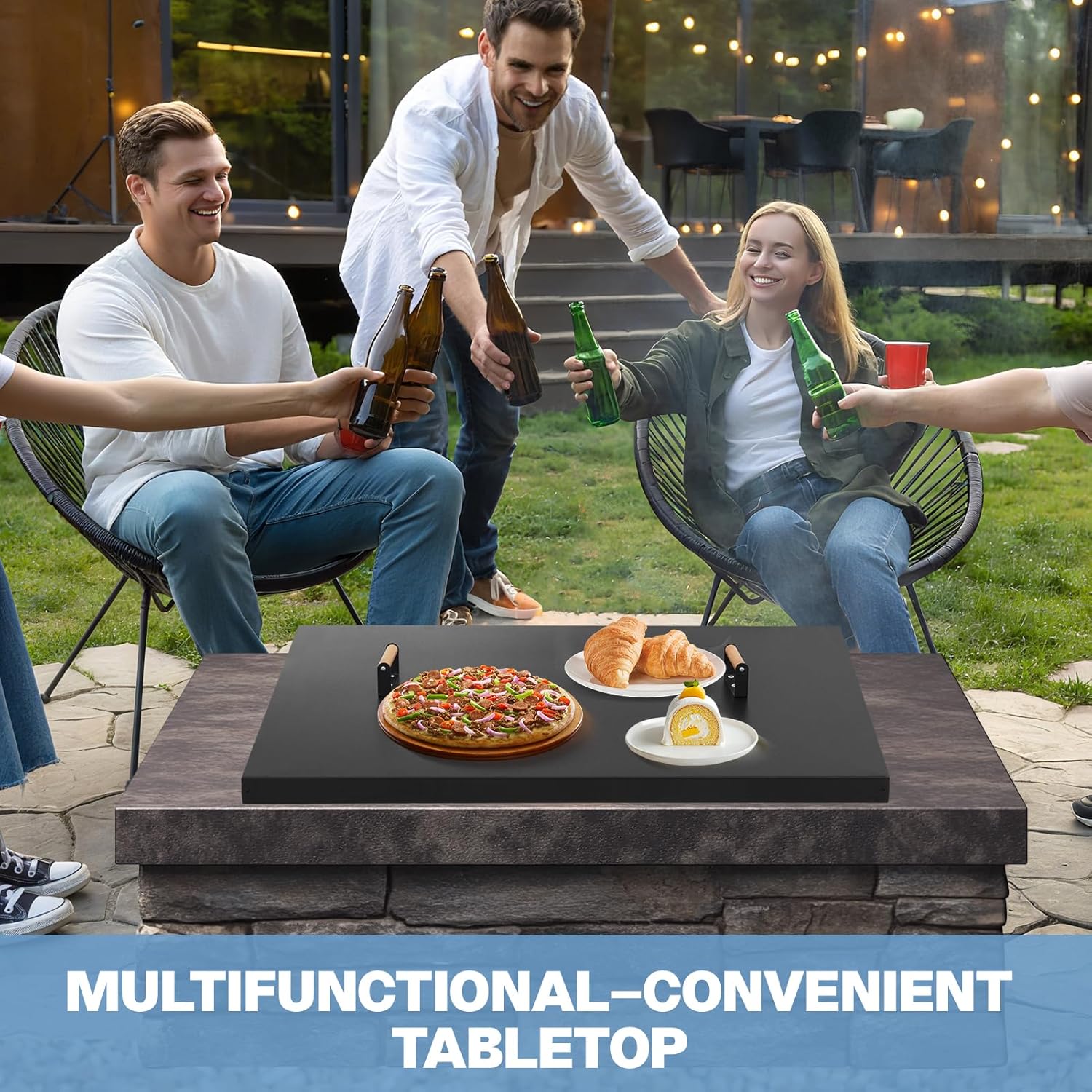 Fire Pit Lid Square 38