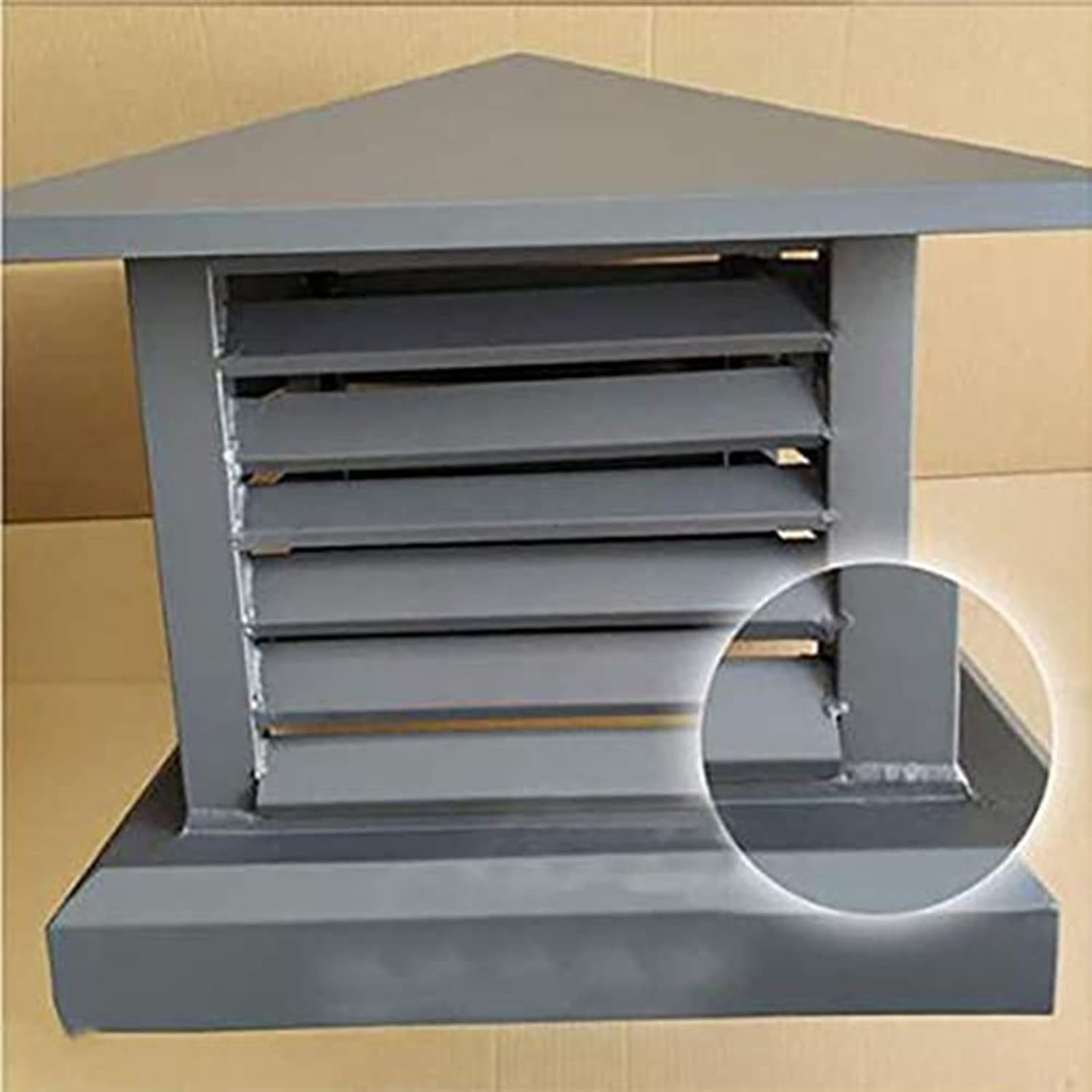 MFFIRE Vent Cowl Cap Grill Cover Soil Stack Vent Cage Rain Hat,50 * 50